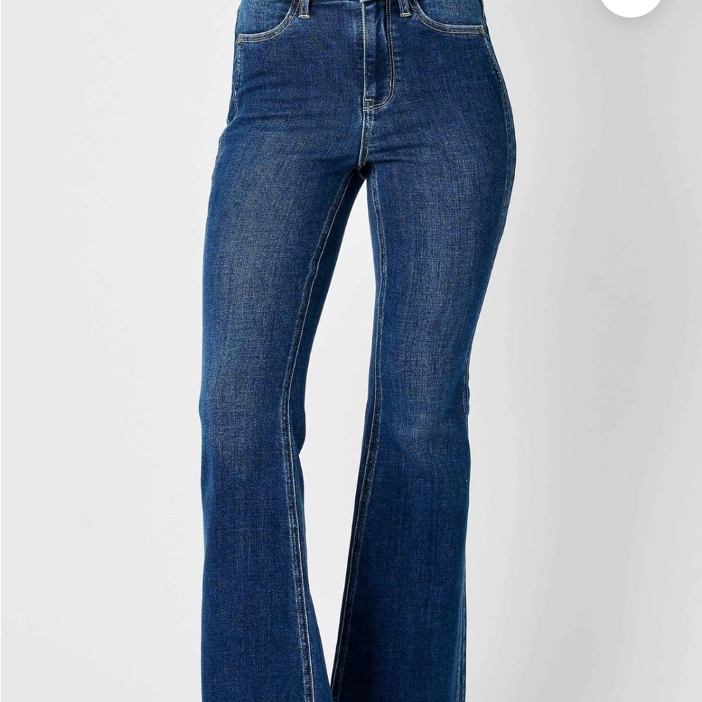 Judy Blue Dark Blue Flare Jeans